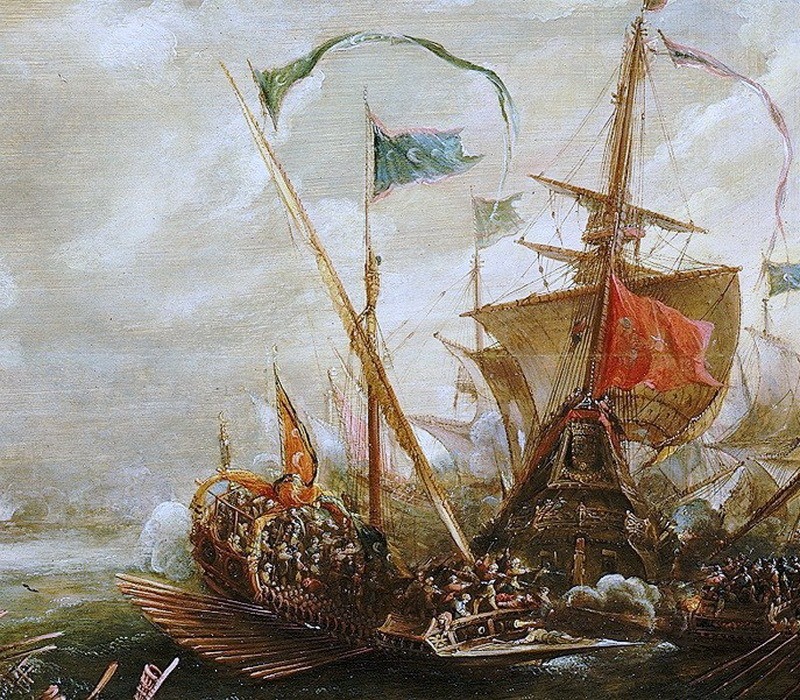 Галера берберийских пиратов (Андрис ван Эртфельт)