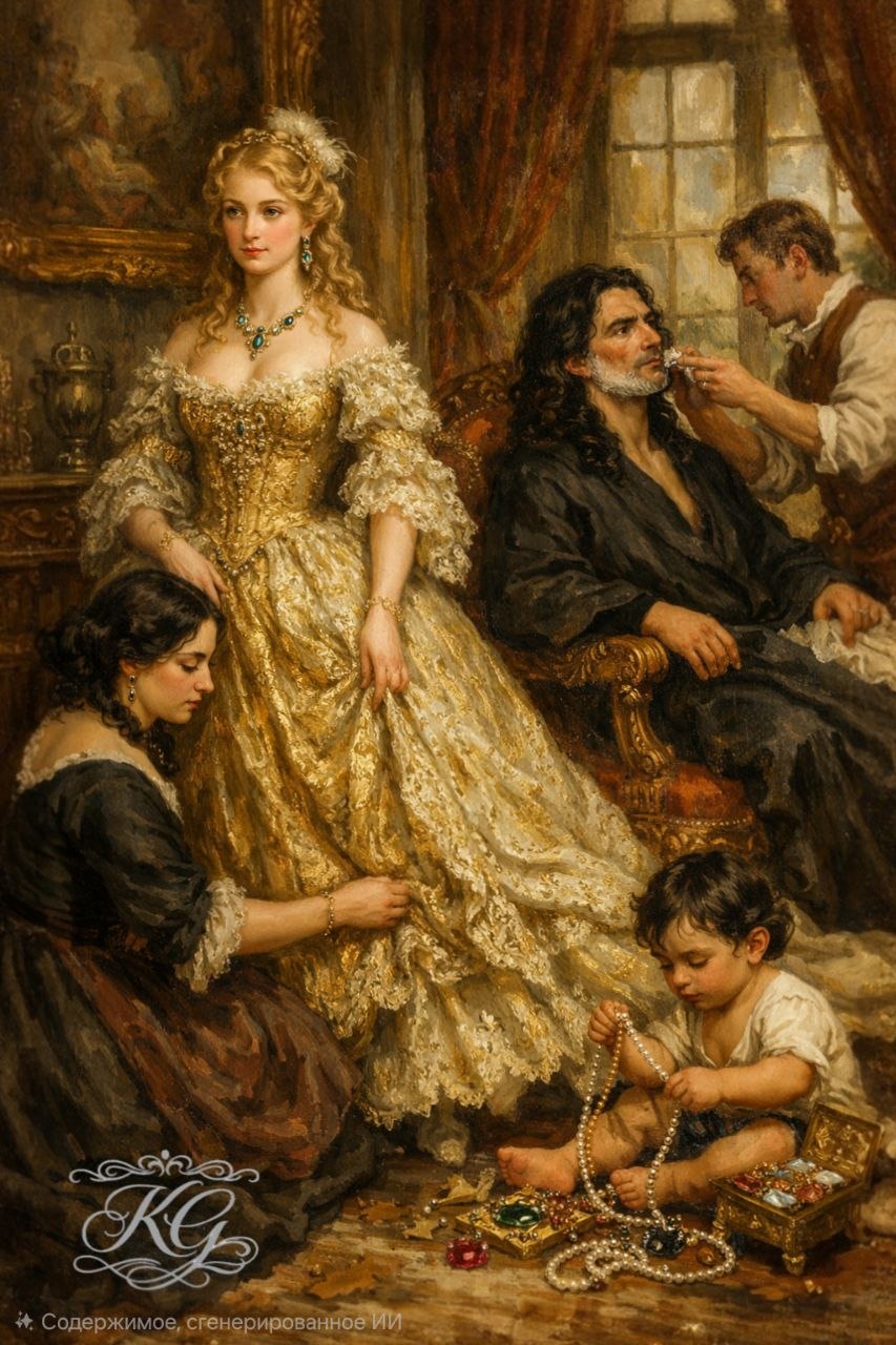 Золотое платье